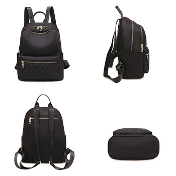 Casual Travel Ladies Oxford Bagpack Mochilas Σχολικές τσάντες Γυναικείες μαλακές δερμάτινες τσάντες πλάτης Vintage αντικλεπτικές γυναικείες τσάντες ώμου