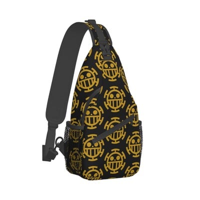 Trafalgar Law Crossbody Krūtinės Krepšiai Kišenės Kelioninis Pack Messenger Sportinis Paauglių Pečių Krepšys Unisex