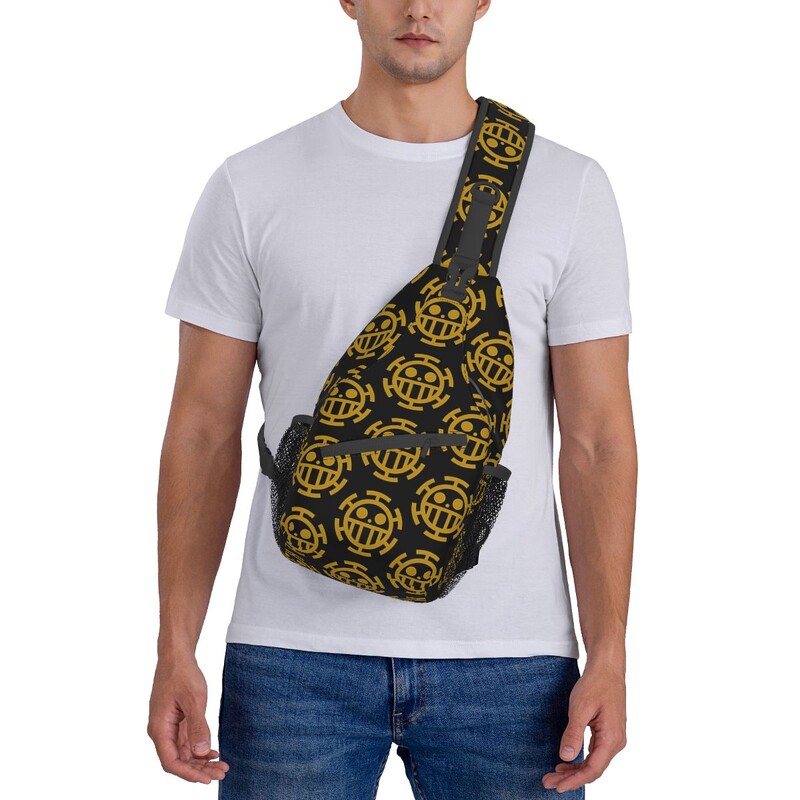 Trafalgar Law Crossbody Melltáskák Zsebek Utazási Csomag Messenger Sport Tini Válltáska Unisex