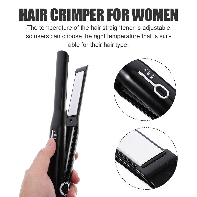 Pielāgojiet iztaisnot matus taisnotājs Travel Cirtaini veidošanas rīki Abs Curling Iron Wand