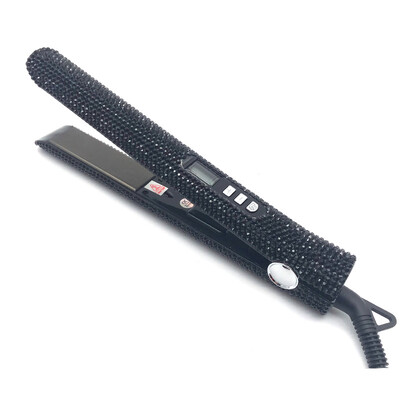 Pegla za kosu i uvijač za kosu od titanium kamenčića za kosu glačalo planchas para el cabello 2 u 1 kovrče za ravnanje