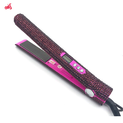 Pegla za kosu i uvijač za kosu od titanium kamenčića za kosu glačalo planchas para el cabello 2 u 1 kovrče za ravnanje