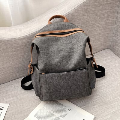 Vintage dámske batohy, mäkké kožené tašky cez rameno pre dievčatá, dámsky ruksak Mochila Feminina, cestovný batoh