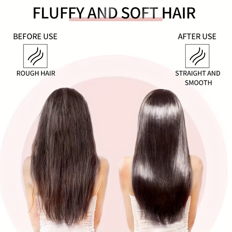 Divi vienā USB bezvadu matu taisnotājs, matu veidošanas skava, rozā ruļļi, pārnēsājami ceļojumu kopmītnes studenti, unikāla dāvana