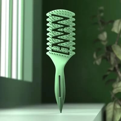 Curl Define βούρτσα styling Hollow Out Βούρτσα μαλλιών που ξεμπερδεύει Γυναικεία σγουρά βρεγμένα μπλεγμένα μαλλιά χτένα Κουρέας Εργαλεία styling κομμωτηρίου