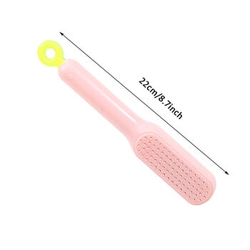 Magic Retractable Comb Αυτοκαθαριζόμενη βούρτσα μαλλιών Μασάζ Αντιστατική χτένα μαλλιών Καθαρισμός μαλλιών λείανση βούρτσα ομορφιάς μαλλιών