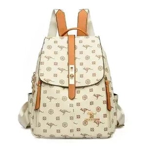 Rucsacuri de femei din piele moale la modă Geantă de școală de mare capacitate pentru studenți Rucsac de cumpărături cu model de crocodil