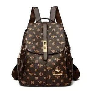 Rucsacuri de femei din piele moale la modă Geantă de școală de mare capacitate pentru studenți Rucsac de cumpărături cu model de crocodil