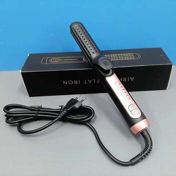 2 в 1 Cool Air Airflow Hair Styler Сешоар с йонна сешоар за коса Straight Shot Blow Drying Flat Iron LED дисплей Hairstyler