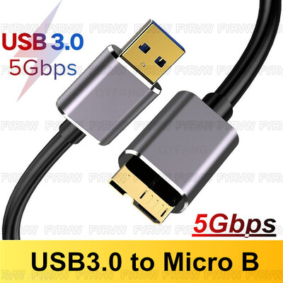 Merevlemez külső kábel USB Micro B kábel HDD kábel Mikro adatkábel SSD Sata kábel Samsung Merevlemez Micro B USB3.0 kábelhez