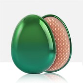 Perie de păr de formă rotundă de ou Mini perie de descurcare a părului Perie de păr moale Piepteni de coafură Instrumente de coafare