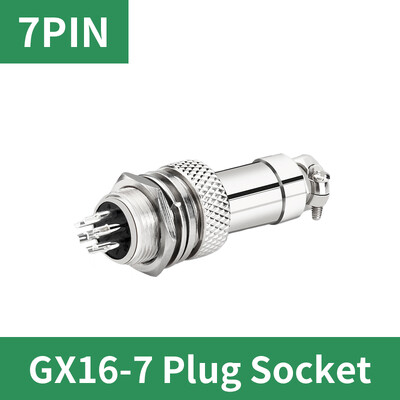 Conector GX16 priză metalică pentru aviație 2/3/4/5/6/7/8/9/10pin terminal cablu electric tip fix și tip mobil cap la cap Femeie și bărbat