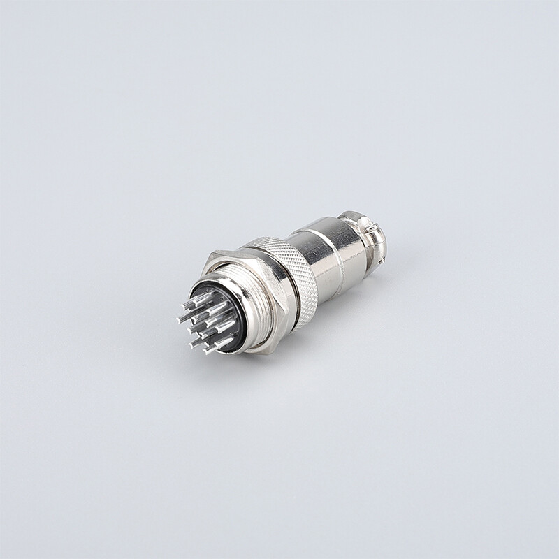 Conector GX16 priză metalică pentru aviație 2/3/4/5/6/7/8/9/10pin terminal cablu electric tip fix și tip mobil cap la cap Femeie și bărbat