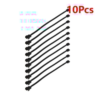 5 buc/lot 4 pini PWM conector de carcasă ventilator cablu de alimentare extensie 26 cm pentru sistem de răcire CPU Compure pentru ventilator carcasa computerului