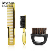 Salon galvanizirani set češlja za šišanje, dizajn koji se može objesiti, četka za čišćenje kose, prsten, četka za bradu, set češlja za stiliziranje