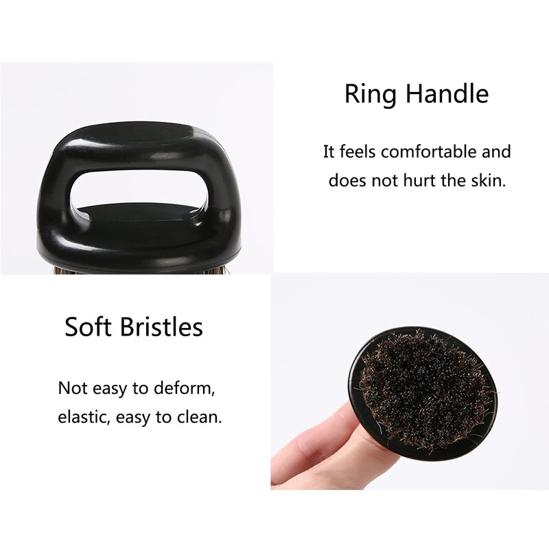 Salon galvanizirani set češlja za šišanje, dizajn koji se može objesiti, četka za čišćenje kose, prsten, četka za bradu, set češlja za stiliziranje