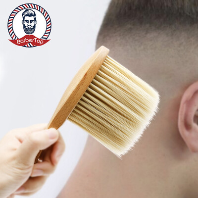 Vrat Lice Duga Četka za konjsku dlaku Brijač Ručni Clean Broken Četka za šišanje Salon za bradu Šišanje Frizer Alati za oblikovanje