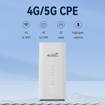 4G LTE WIFI рутер 300Mbps 3LAN VPN CPE RJ45 със слот за SIM карта Вградена антена за мрежа на домашен офис Безжичен модемен рутер