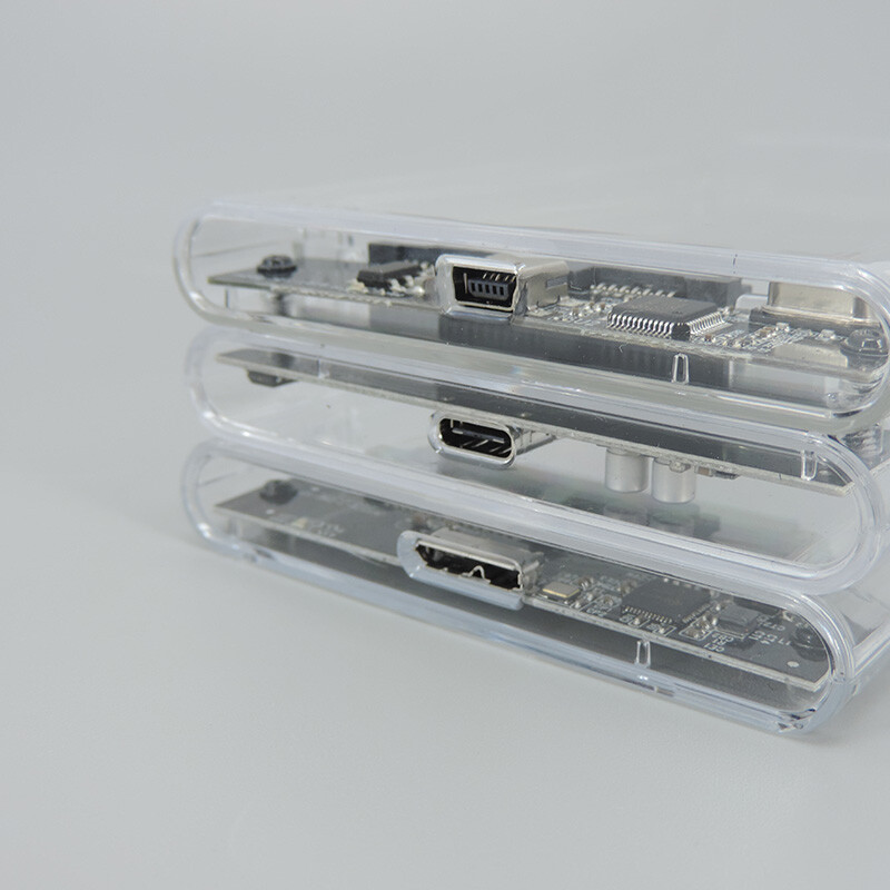 1 τμχ Εξωτερική θήκη hd 2.5 SATA σε USB 3.0 5 Gbps Διαφανής φορητός εξωτερικός σκληρός δίσκος 2.5 hdd Περίβλημα για υπολογιστή Δίσκο SSD Box