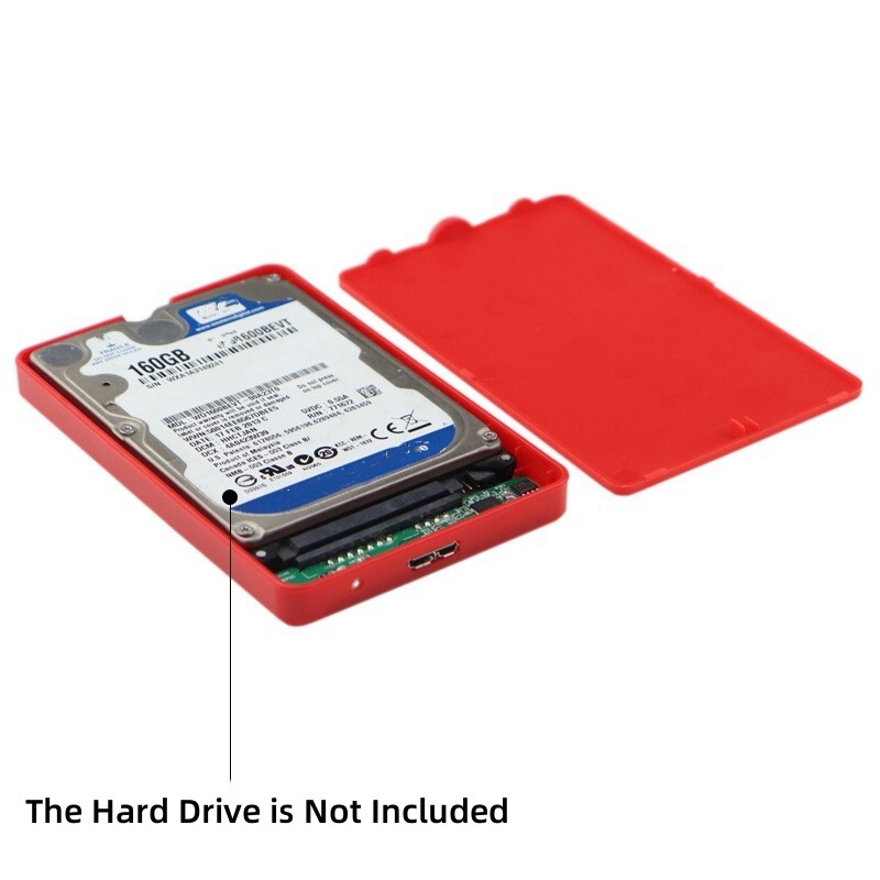 2,5 inčni USB 3.0 5Gbps kućište za tvrdi disk SATA HDD SSD kućište Mini vanjski tvrdi disk Kutija za PS5 PC prijenosno računalo Smartphone