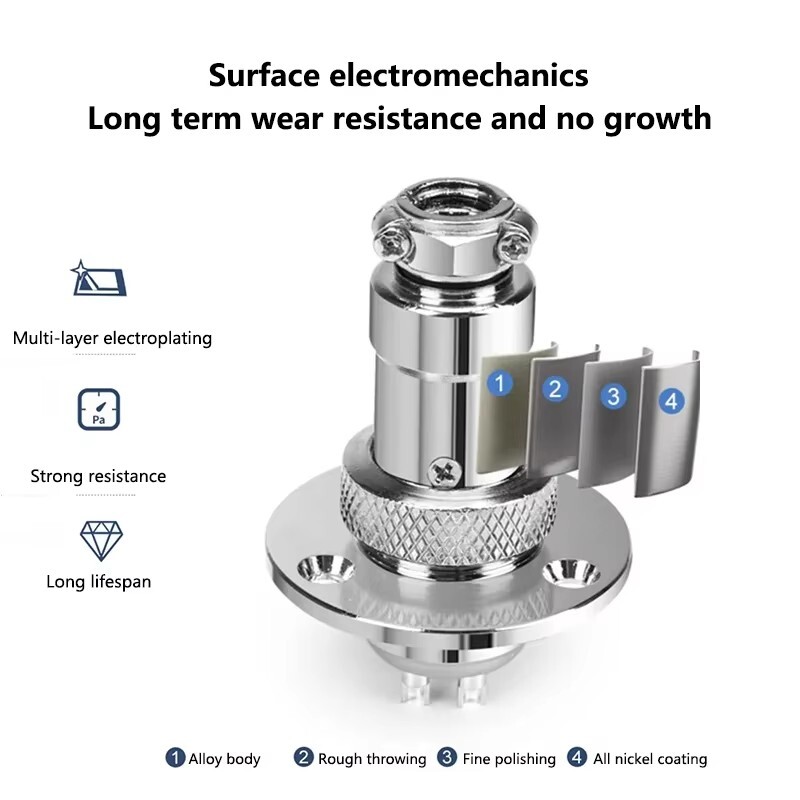 5 buc GX16 flanșă tip mufă de aviație mufă 2/3/4/5/6/7/8/9/10 pini mascul femela fixare conectori circulari