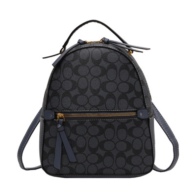 Rucsac din piele vintage de lux pentru fete, rucsacuri elegante pentru femei, geantă de umăr maro, rucsac de călătorie, din PVC bej, din piele artificială.