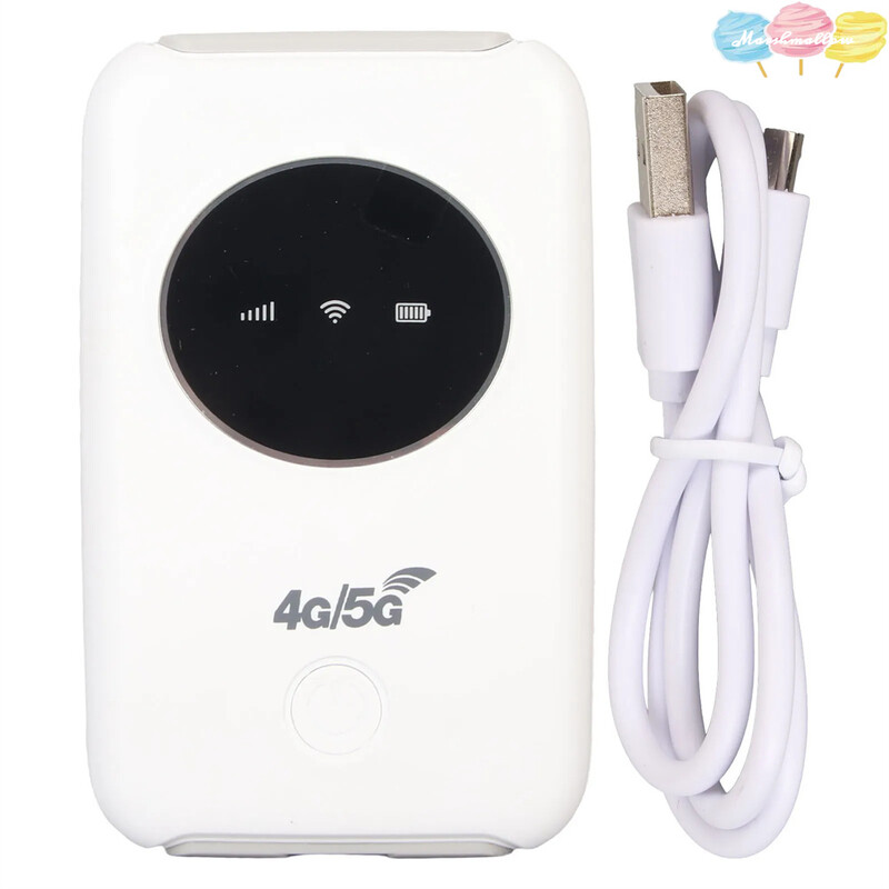 150Mbps mobilais 5G WiFi 4G LTE USB WiFi modema maršrutētāja tīklājs līdz 10 lietotājiem iebūvēts 3200MAh bezvadu WiFi ar SIM kartes slotu