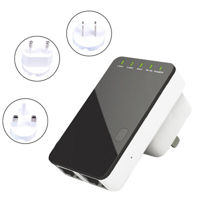 VONETS WR02 Mini 300Mbps WiFi безжичен мрежов рутер Усилвател на сигнала Усилвател Wi Fi повторител Разширител на обхвата Amplificador
