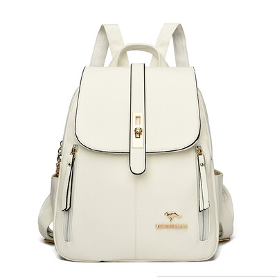 2024 Rucsaci din piele naturală pentru femei Genți de umăr Rucsac pentru femei Rucsac de călătorie Mochilas Genți de școală pentru fete adolescente