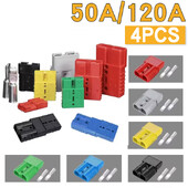 4 ΤΕΜ για Anderson Plug 50A 120A Terminal Charging Battery Plug Anderson Connector