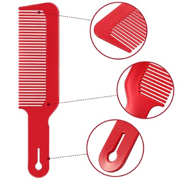 Plastics Hair Cutting Comb Barbershop Hairdressing Anti-static Hair Brush Pro Barber Styling Comb Salon Οικιακά Εργαλεία Προμήθειες