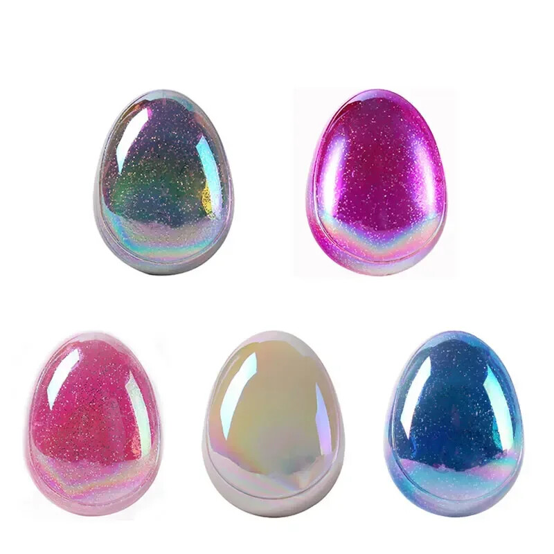 Mini Tangle Juuksehari Muna Ümmargune Pehme Juuksehari Lahutav juuksehari Juuste kujundamine Juuksuri kamm reisimiseks