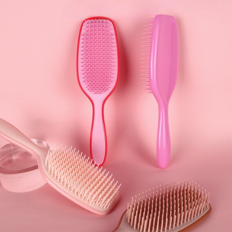1 tk Juuksehari Lahutav hari Peanaha Massaaž Juuksekamm Naiste Detangle juuksehari lokkide kujundamiseks Juuksurisalongi hooldusvahendid