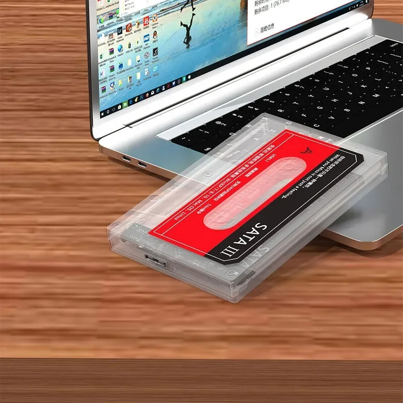 Externý 2,5" pevný disk, USB 3.0, SATA HDD a SSD, box na pevný disk pre PC, notebook, smartfón