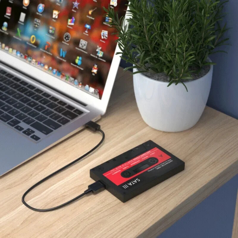 Externý 2,5" pevný disk, USB 3.0, SATA HDD a SSD, box na pevný disk pre PC, notebook, smartfón