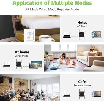 5 Ghz WiFi удължител за дълъг обхват на безжичен WIFI усилвател AC1200 адаптер 1200Mbps Wi-Fi усилвател 802.11N Wi Fi повторител на сигнала