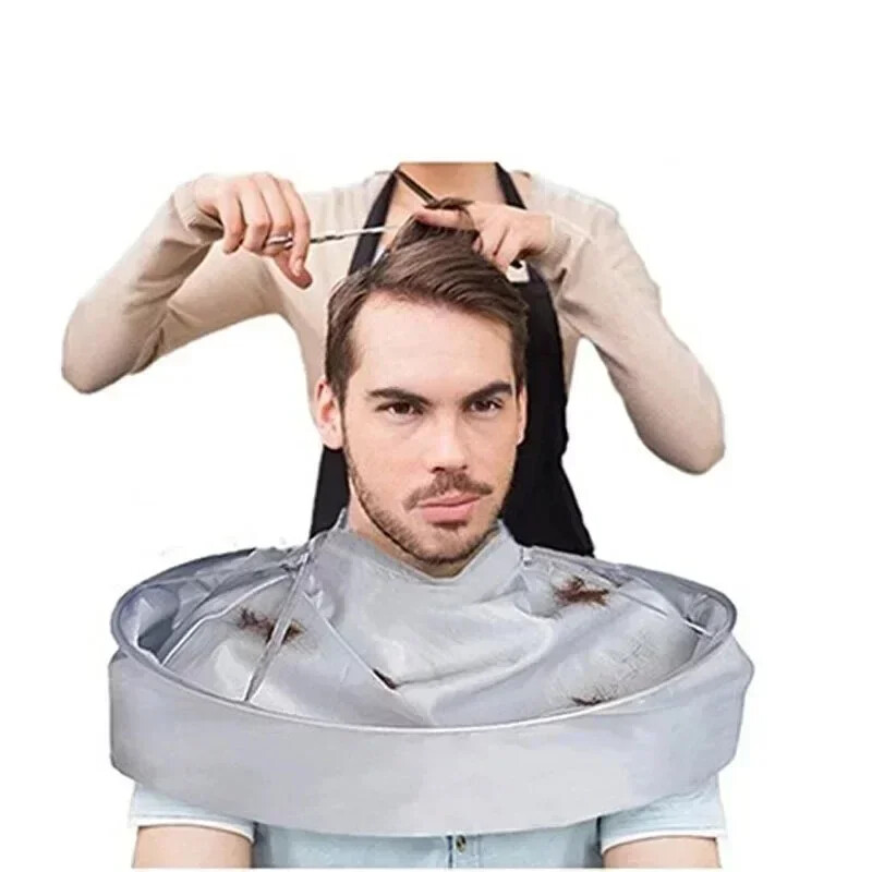 Strihanie vlasov, dáždniky, plášte na strihanie vlasov, látka na farbenie vlasov, trojrozmerný priedušný domáci strihací plášť, skladací nástroj na strihanie vlasov