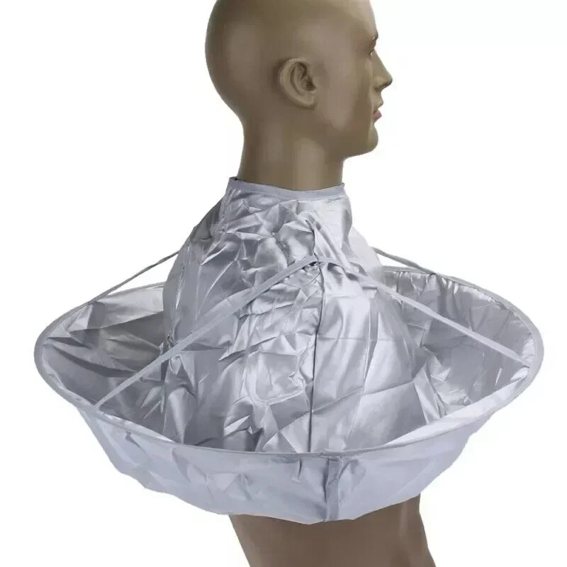 Strihanie vlasov, dáždniky, plášte na strihanie vlasov, látka na farbenie vlasov, trojrozmerný priedušný domáci strihací plášť, skladací nástroj na strihanie vlasov