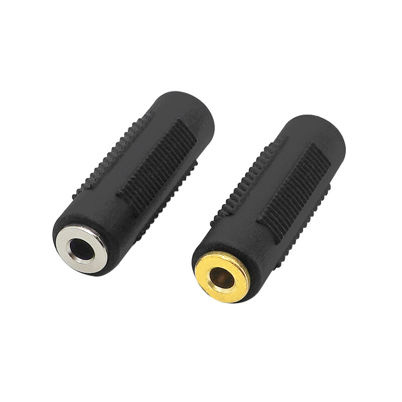 1 buc. 3,5 mm mamă la 3,5 mm mamă mufă Stereo cuplaj pentru căști MP3 DVD extensie AUX mașină mufa audio Convertor M la F