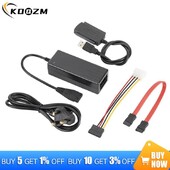 Cablu convertor adaptor USB 2.0 la IDE SATA pentru hard disk HD de 2,5 3,5 inchi