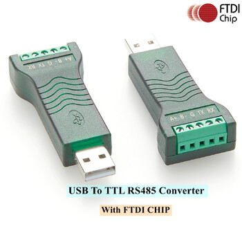 USB към TTL/RS485/RS232/RS422 конвертор с ftdi ft232 чип Индустриален клас USB към сериен порт конвертор с терминали