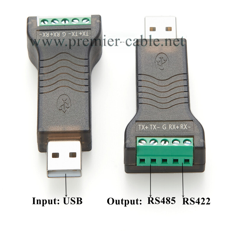 Convertor USB la TTL/RS485/RS232/RS422 cu cip ftdi ft232 Convertor USB la port serial de calitate industrială cu terminale