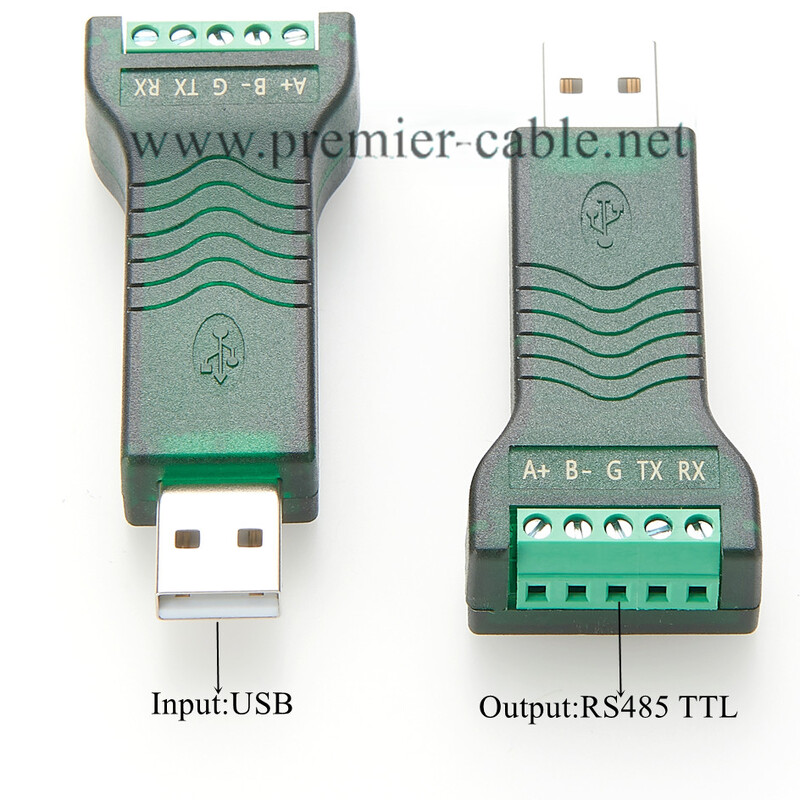 Convertor USB la TTL/RS485/RS232/RS422 cu cip ftdi ft232 Convertor USB la port serial de calitate industrială cu terminale