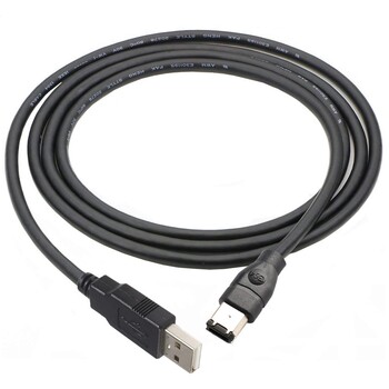 Firewire IEEE 1394 6-пинов мъжки към USB 2.0 A мъжки адаптер Конвертор Кабел Кабел 1,2 м 1,8 м/3 м/5 м кабел