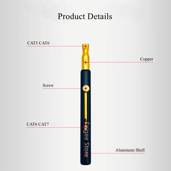 HTOC CAT5 CAT6 CAT7 Εργαλεία δικτύου Δικτύωση Wire Looser for Ethermet Cable Twisted Wire Core Separer Lan