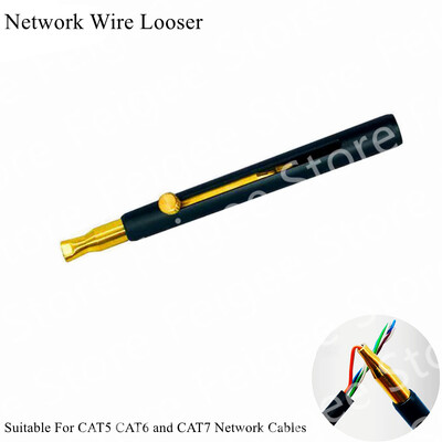 HTOC CAT5 CAT6 CAT7 võrgutööriistad Võrgujuhtmete lõdvem eeterkaabli jaoks Keeratud traadi südamiku eraldaja Lan