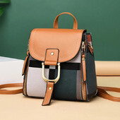 Nouă geantă de umăr în carouri ocazional, cu cusături la modă, pachet de spate, marcă, genți pentru femei, genți crossbody, genți de mână din piele pentru femei