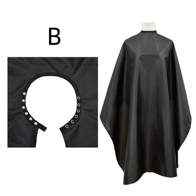 Πανί κούρεμα με λαιμόκοψη υφασμάτινο φόρεμα κομμωτηρίου με κρυφή πόρπη αδιάβροχη ποδιά κομμωτηρίου Προμήθειες κουρείου