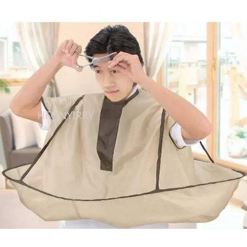 Vodotesný plášť na strihanie vlasov pre dospelých, skladací dáždnik, plášť, salón, holičstvo, domáce kaderníctvo, plášť
