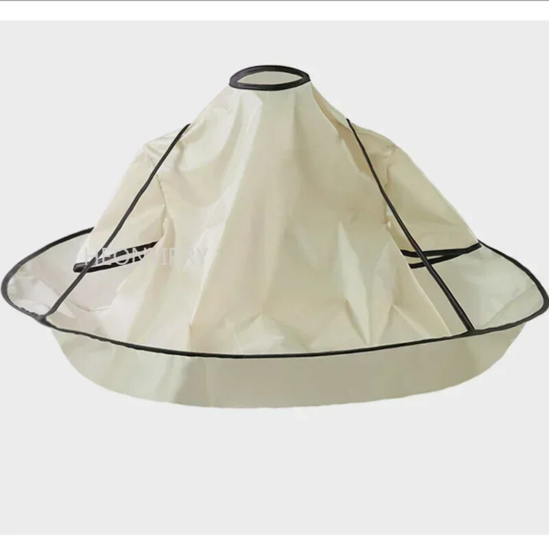 Vodotesný plášť na strihanie vlasov pre dospelých, skladací dáždnik, plášť, salón, holičstvo, domáce kaderníctvo, plášť